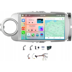 TOYOTA YARIS 2011-19 ANDROID GPS USB WIFI BLUETOOTH CARPLAY ANDROID AUTO 6GB 128GB